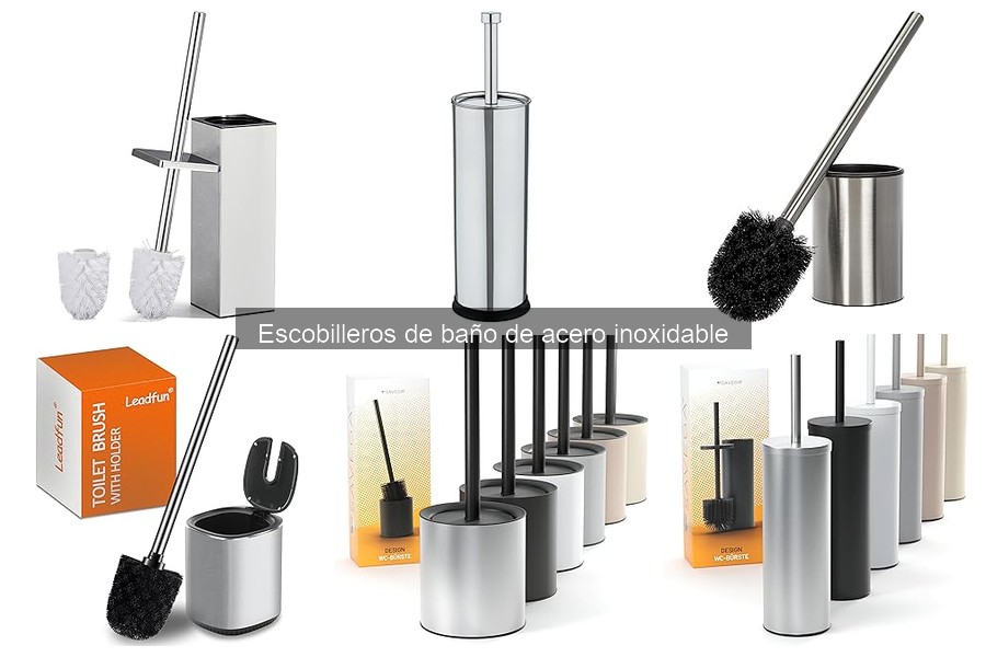 Mejores ofertas en escobilleros de acero inoxidable