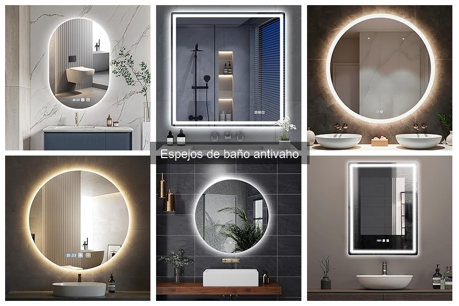 Mejores ofertas en espejos de baño antivaho 2023