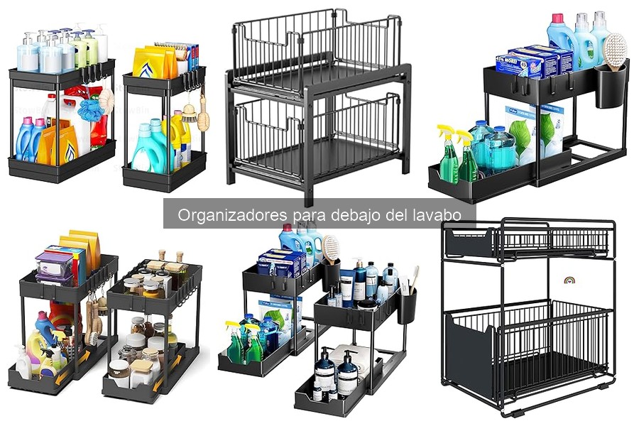 Mejores organizadores para debajo del lavabo en 2023