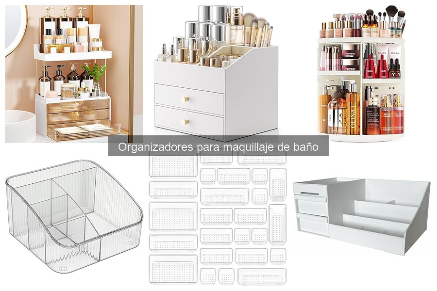 Mejores organizadores para maquillaje de baño en 2023
