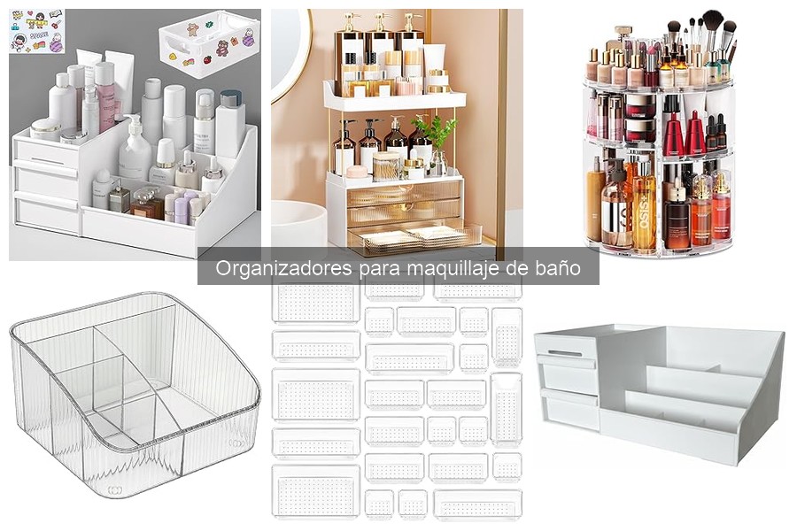 Mejores plataformas para comprar organizadores de maquillaje baratos