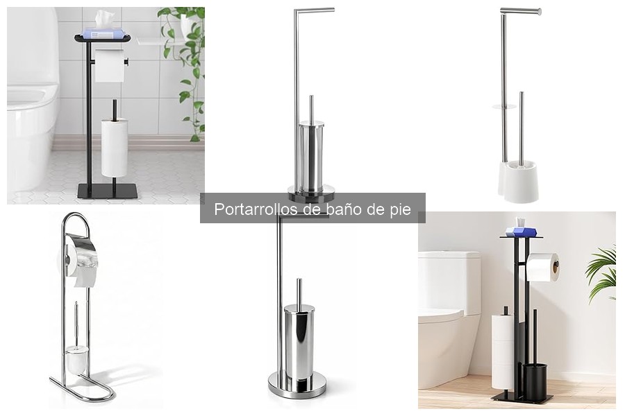 Mejores portarrollos de baño de pie: comparativa y recomendaciones