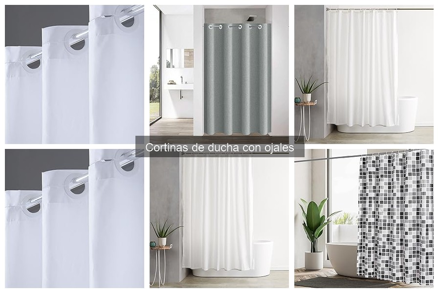 Mejores tiendas para comprar cortinas de ducha con ojales