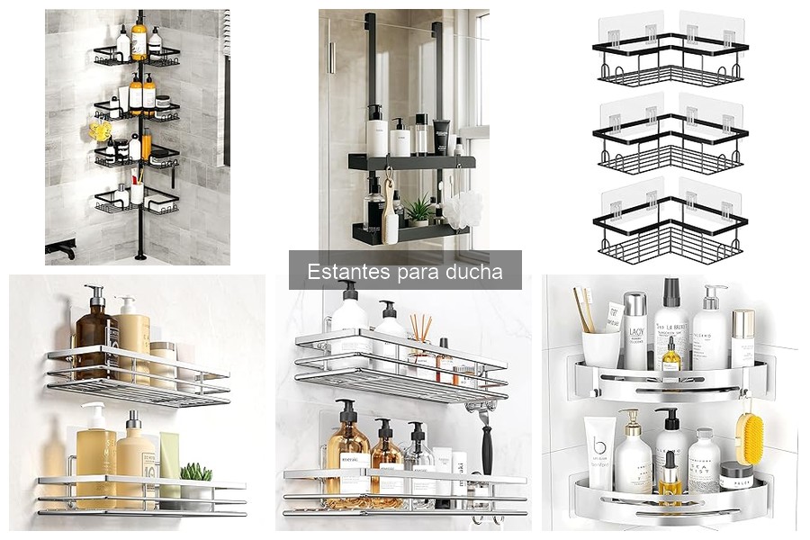 Mejores tiendas para comprar estantes de ducha a buen precio