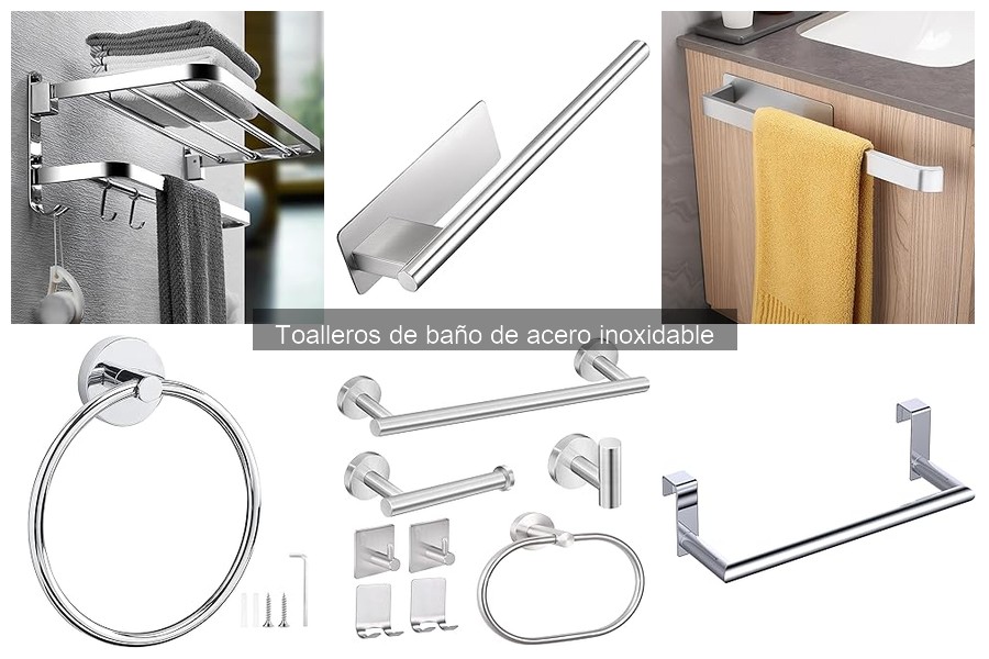 Mejores toalleros de baño de acero inoxidable del 2023