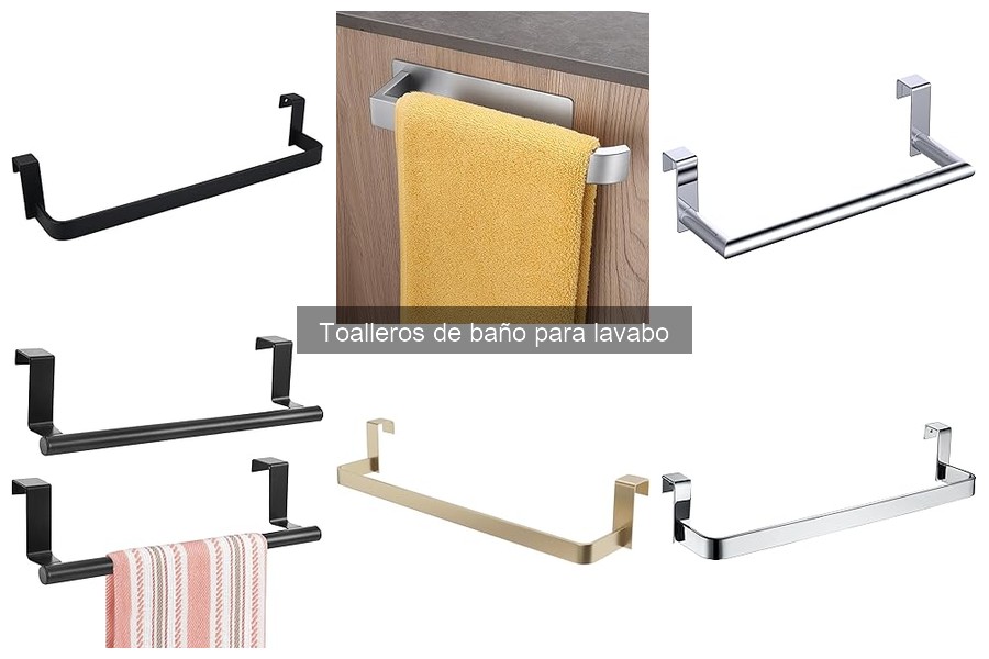 Mejores toalleros de baño para espacios pequeños y funcionales