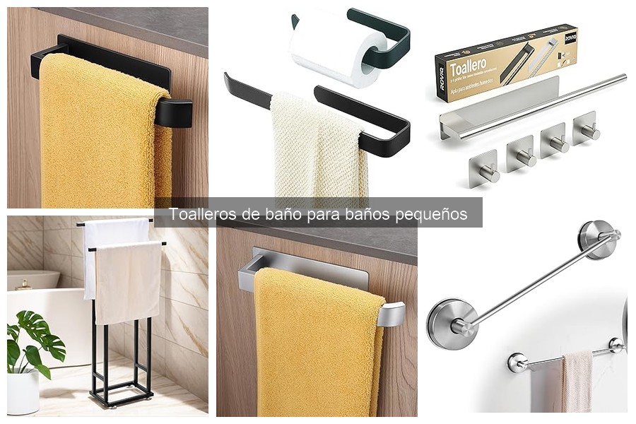 Mejores toalleros para baños pequeños en 2023: Comparativa
