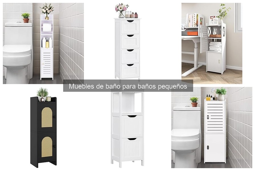 Muebles de baño asequibles para espacios pequeños: ¡Compra aquí!