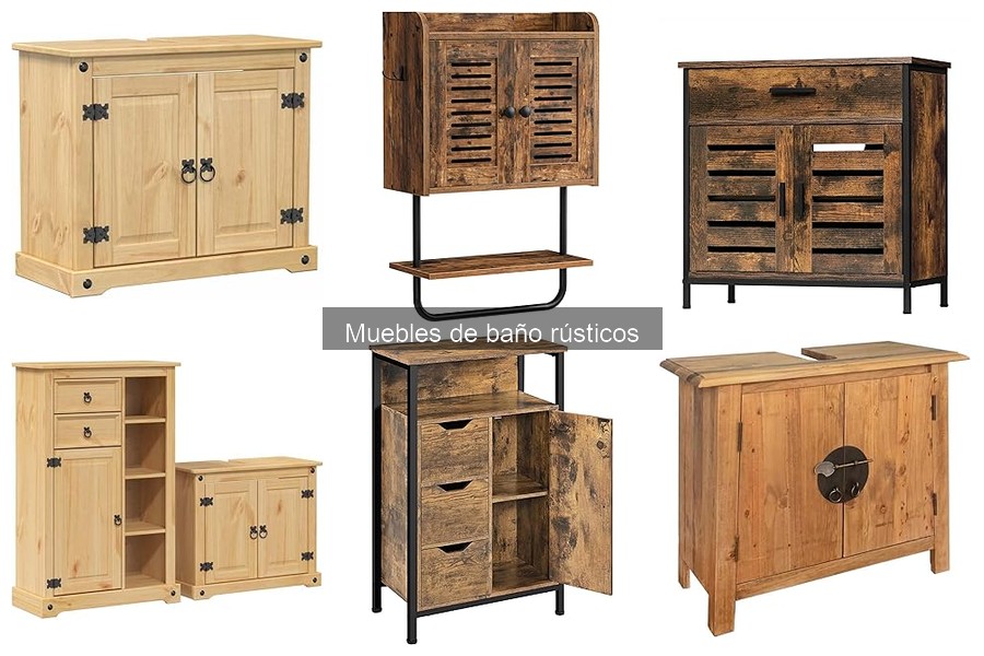 Muebles de Baño Rústicos: Características y Estilo
