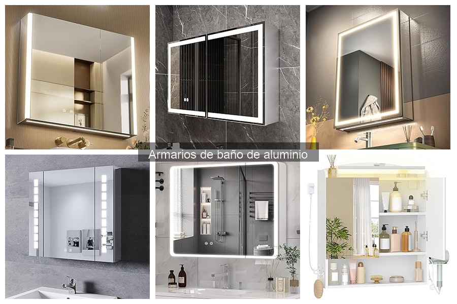 Ofertas en armarios de baño de aluminio: descuentos activos
