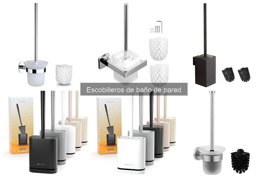 Ofertas en escobilleros de baño de pared que no te puedes perder