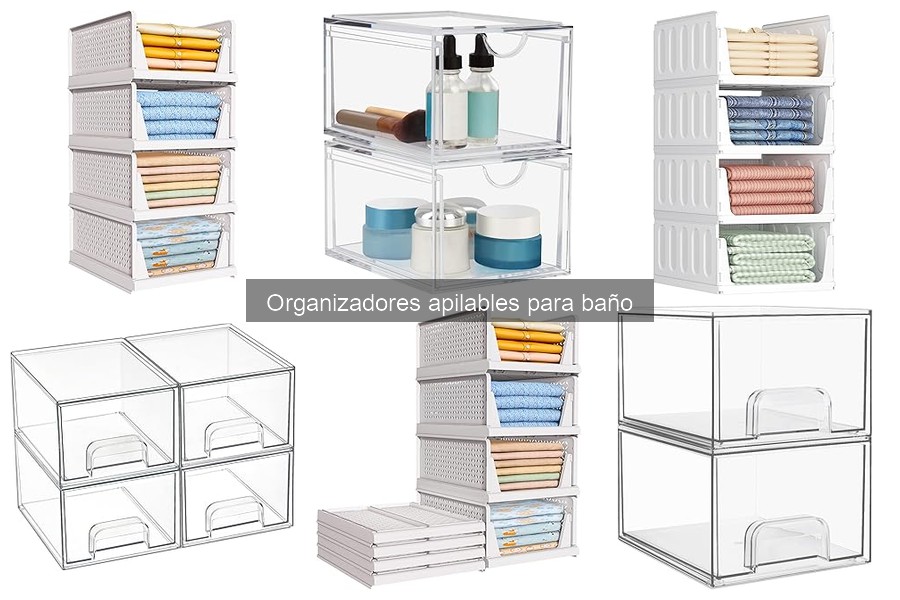 Ofertas en organizadores apilables para baño en 2023
