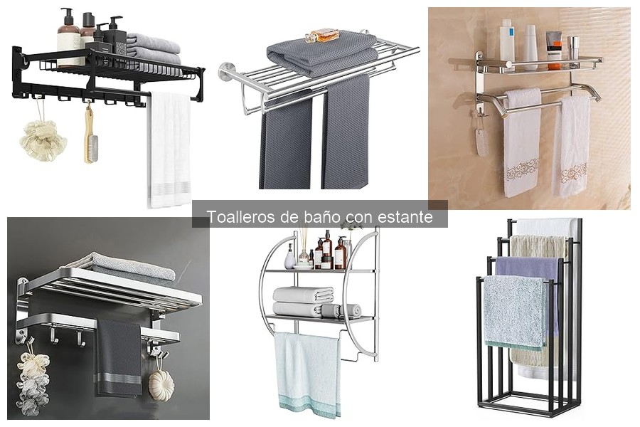 Ofertas en Toalleros de Baño con Estante: Aprovecha los Descuentos