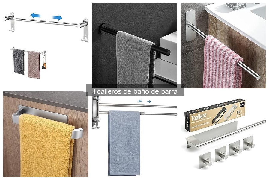 Ofertas en Toalleros de Baño de Barra: Descuentos y Promociones