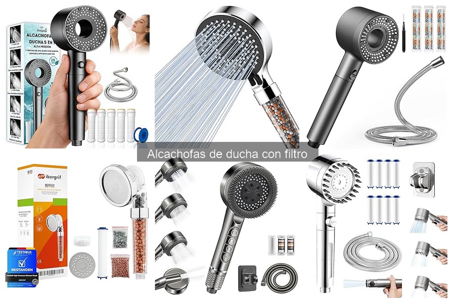 Ofertas y Descuentos en Alcachofas de Ducha con Filtro