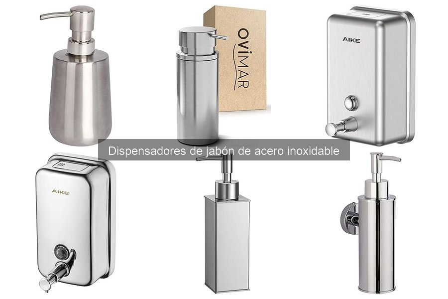 Ofertas y descuentos en dispensadores de jabón de acero inoxidable