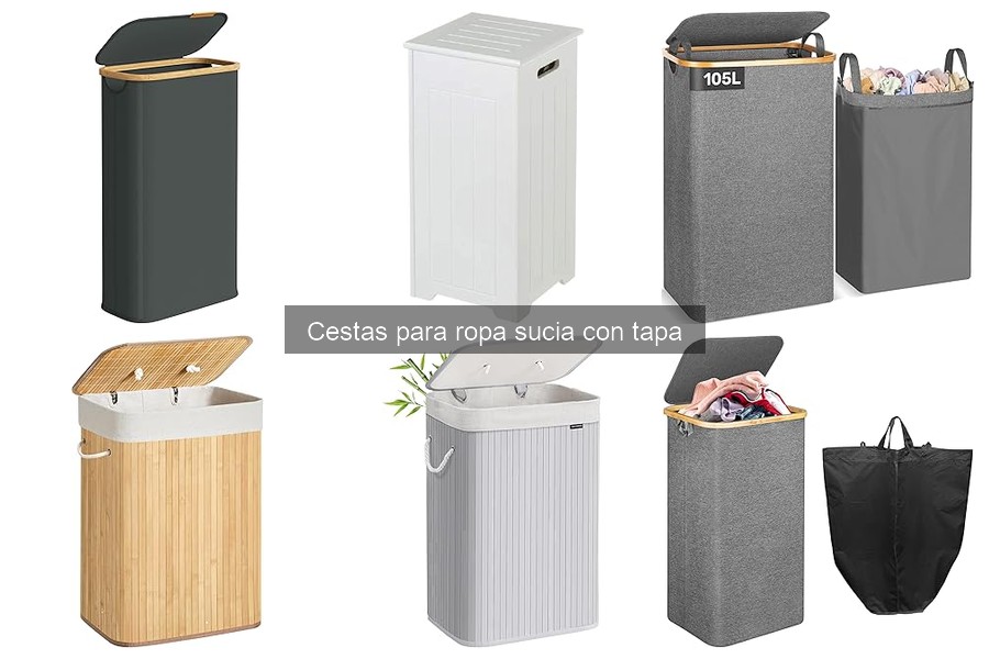 Opiniones de Cestas para Ropa Sucia con Tapa: Mejores Modelos