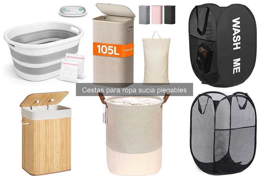 Opiniones de Cestas para Ropa Sucia Plegables: Mejores Opciones