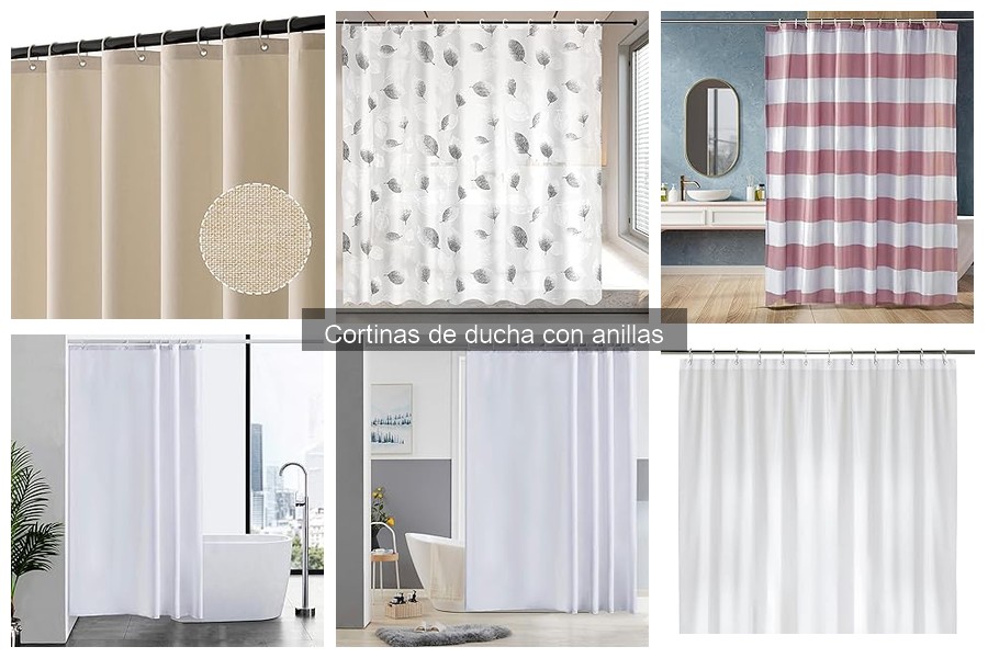 Opiniones de cortinas de ducha con anillas: ¿Valen la pena?