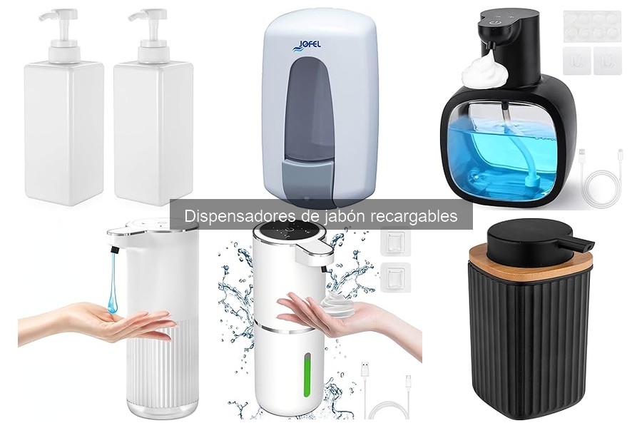 Opiniones de Dispensadores de Jabón Recargables: ¿Valen la pena?