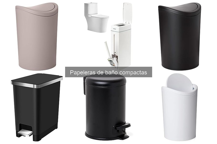 Opiniones de Papeleras de Baño Compactas: ¿Valen la Pena?