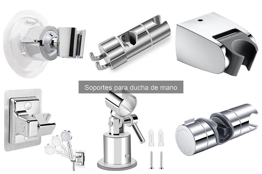 Opiniones de usuarios sobre soportes para ducha de mano