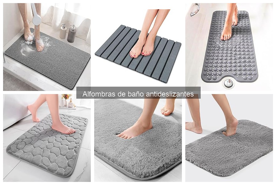 Opiniones sobre alfombras de baño antideslizantes