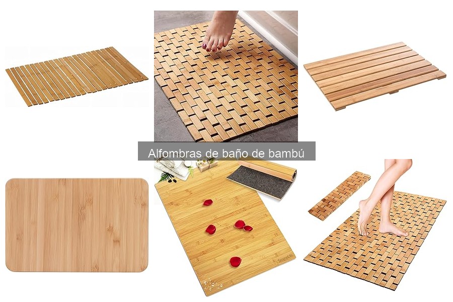 Opiniones sobre alfombras de baño de bambú: ¿valen la pena?