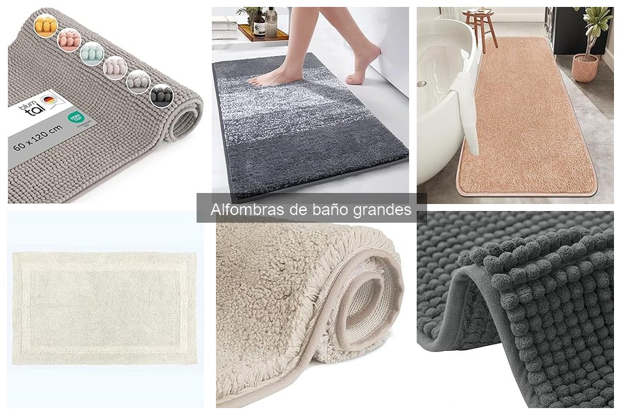 Opiniones sobre Alfombras de Baño Grandes: Lo Que Dicen los Usuarios
