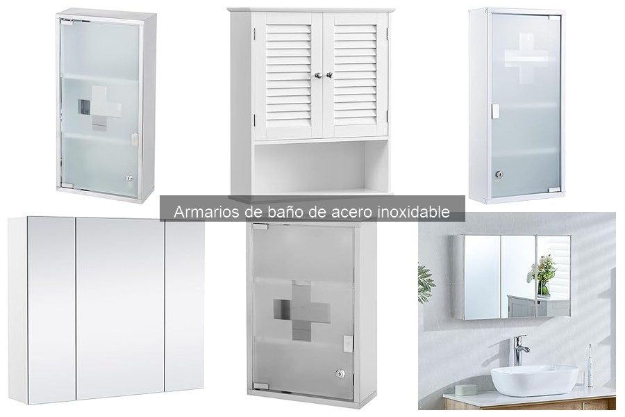 Opiniones sobre armarios de baño de acero inoxidable