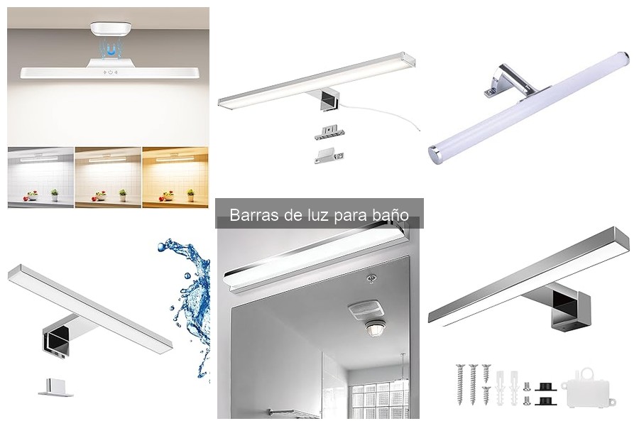 Opiniones sobre barras de luz para baño: resalta tu estilo