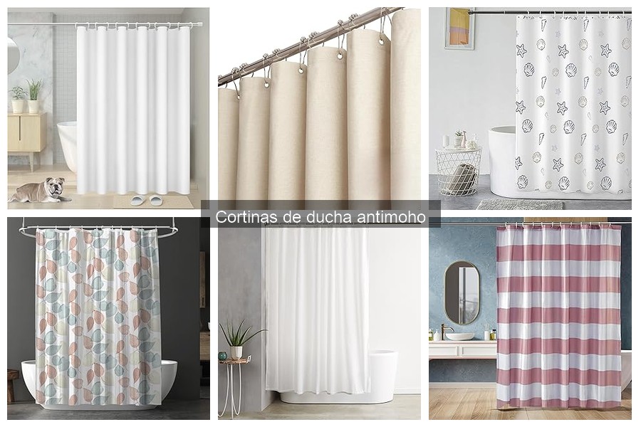 Opiniones sobre cortinas de ducha antimoho: ¿valen la pena?