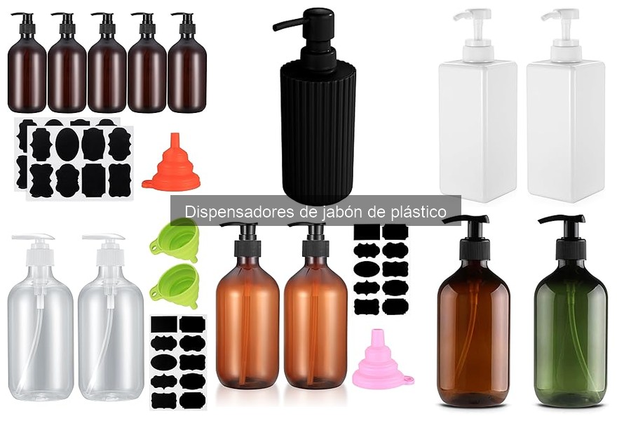 ** Opiniones sobre dispensadores de jabón de plástico: experiencias