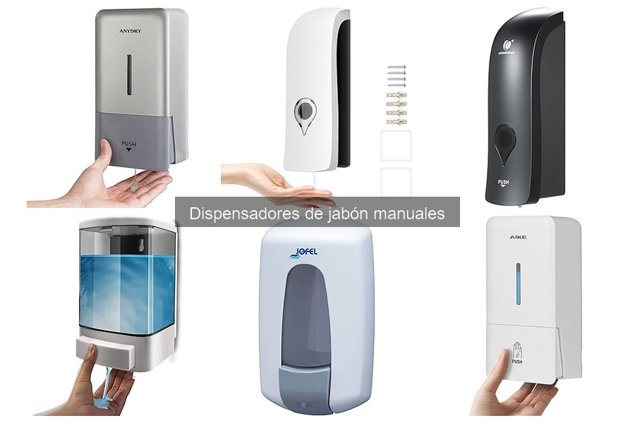 Opiniones sobre dispensadores de jabón manuales en 2023