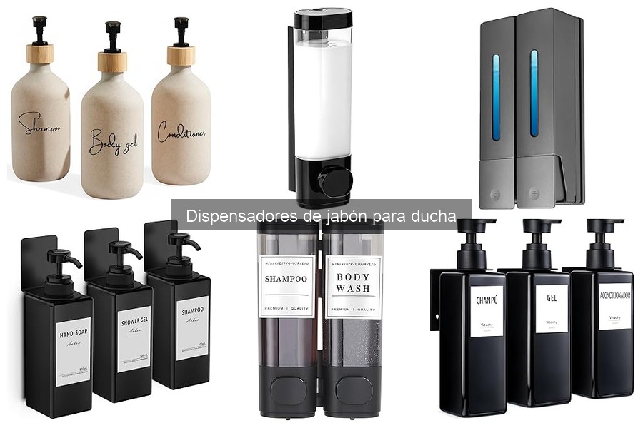 Opiniones sobre dispensadores de jabón para ducha