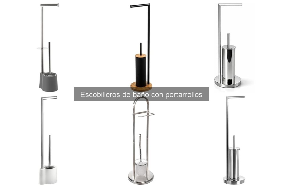 Opiniones sobre escobilleros de baño con portarrollos