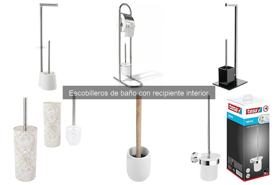 Opiniones sobre escobilleros de baño con recipiente interior