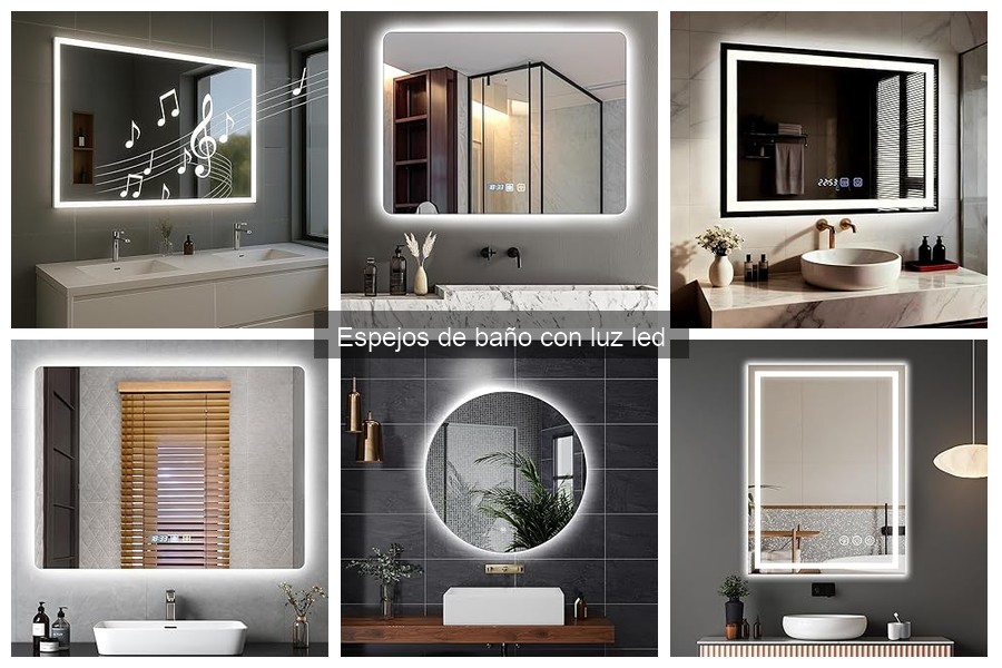 Opiniones sobre espejos de baño con luz LED: ¿Valen la pena?