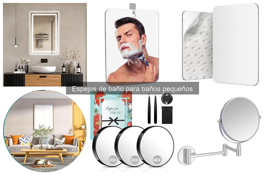 Opiniones sobre espejos de baño pequeños: modelos destacados