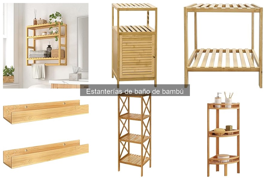 Opiniones sobre estanterías de baño de bambú: ¿valen la pena?