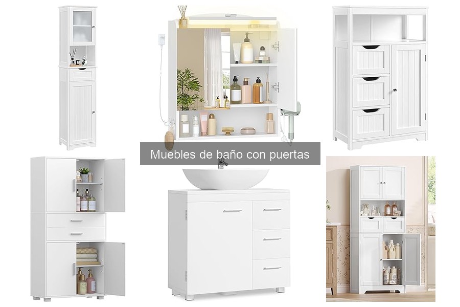 Opiniones sobre muebles de baño con puertas: Reseñas y experiencias