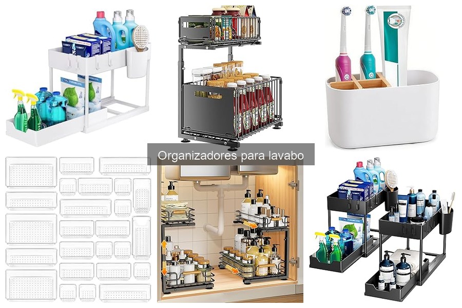 Opiniones sobre organizadores de lavabo más vendidos