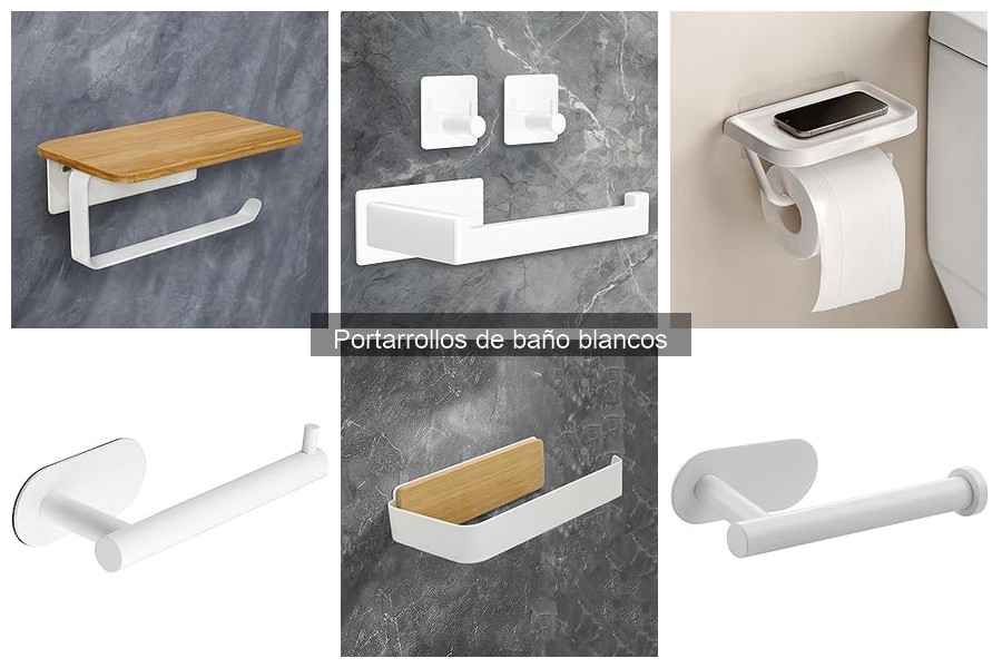 Opiniones sobre portarrollos de baño blancos: ¡Descubre los mejores!