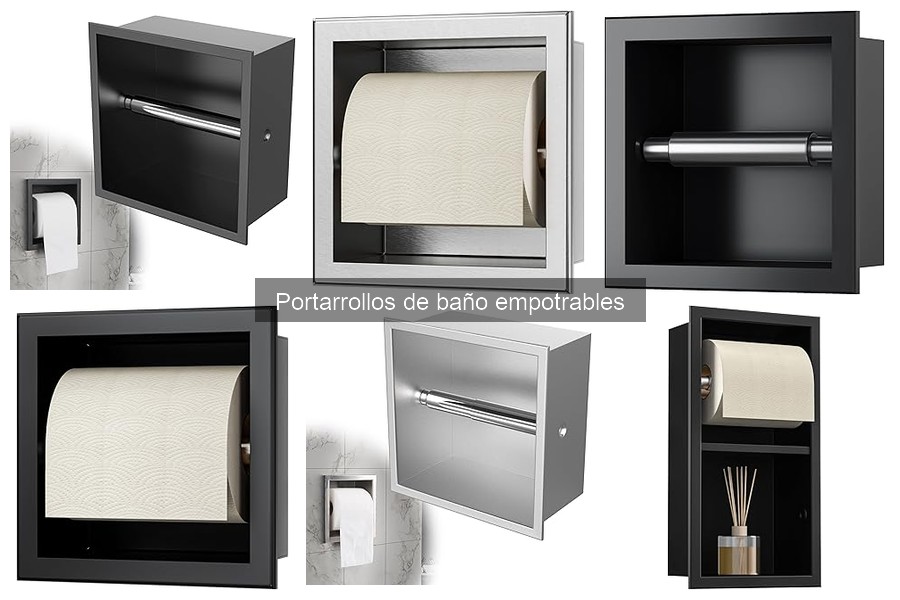 Opiniones sobre portarrollos de baño empotrables