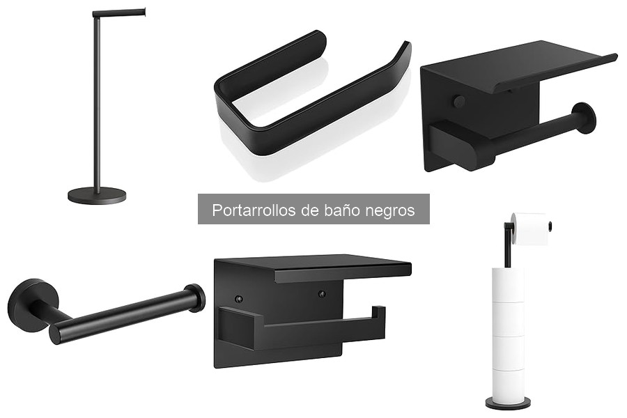 Opiniones sobre Portarrollos de Baño Negros que Debes Conocer