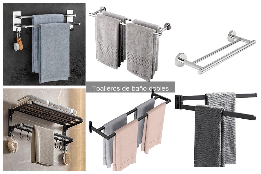 Opiniones sobre Toalleros de Baño Dobles | Mejores Modelos