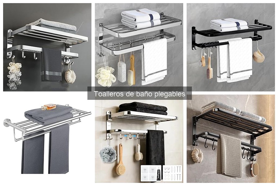Opiniones sobre toalleros de baño plegables: marcas y experiencias