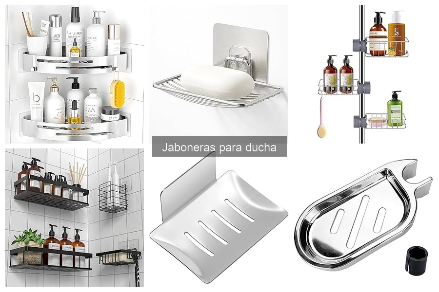 Opiniones y Reseñas de las Mejores Jaboneras para Ducha