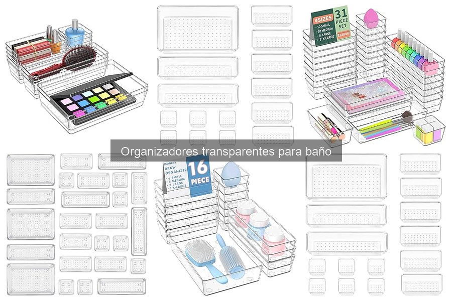 Organizador transparente vs estanterías de baño: ¿Cuál elegir?