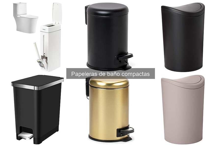 Papeleras de baño compactas: ¿Son buenas para hogares con mascotas?